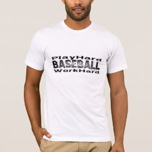 Baseball - Jogar Camisa do Duro/Duro de Trabalho