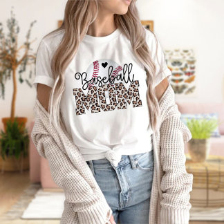 Baseball Mãe Camiseta Mulheres Camisa De Basebol