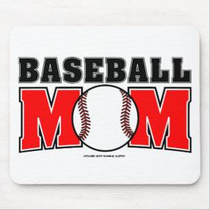 Baseball Mãe Mousepad