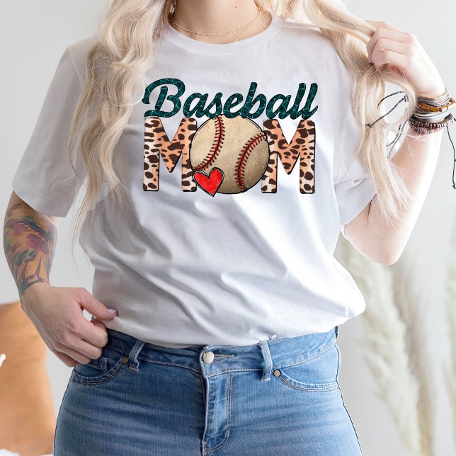 Baseball Mãe, T-Shirt Engraçado Baseball (Criador carregado)