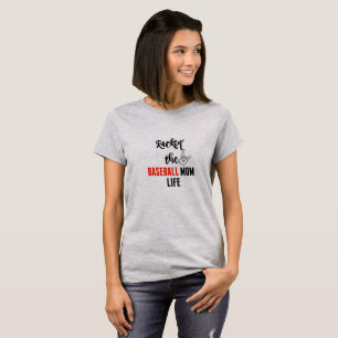BASEBALL MOM T-SHIRT