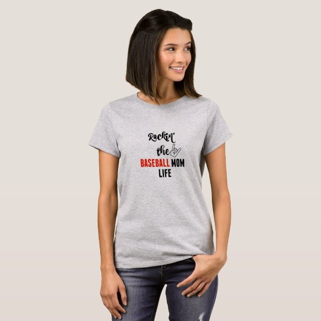 BASEBALL MOM T-SHIRT (Frente Completa)