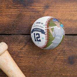 Baseball Personalizado em Fotografia do Jogador e