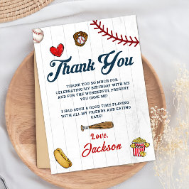 Baseball Rookie Boys Aniversário Cartões de agrade