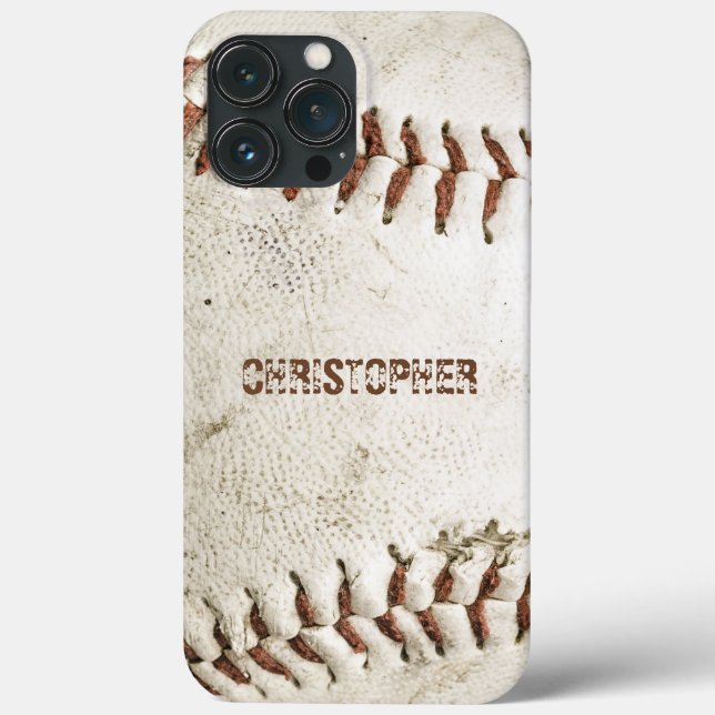 Baseball Vintage Personalizado (Verso)
