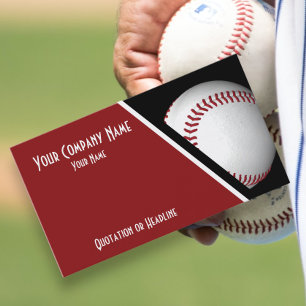 Basebol dos cartões de visitas