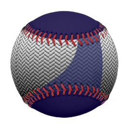 Basebol Industrial de Prata Azul