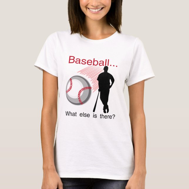 Basebol que t-shirt e presentes outros (Frente)