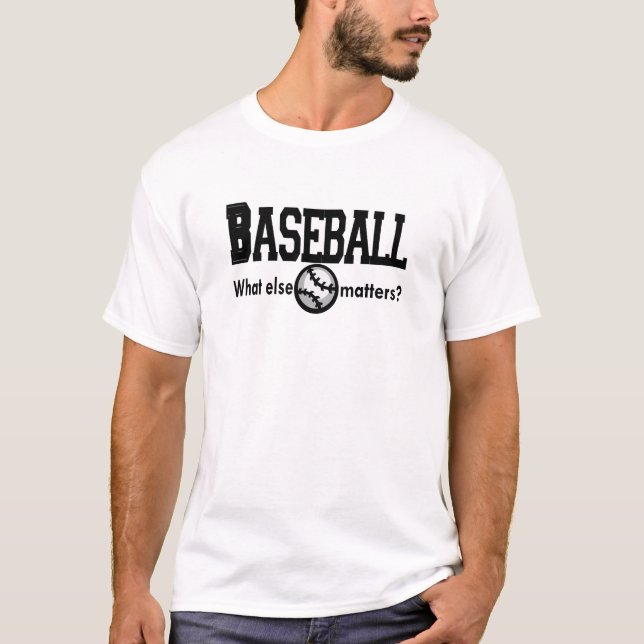 Basebol, que t-shirt e presentes outros das (Frente)