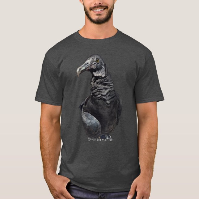 Bash the Black Vulture T-Shirt (Frente)