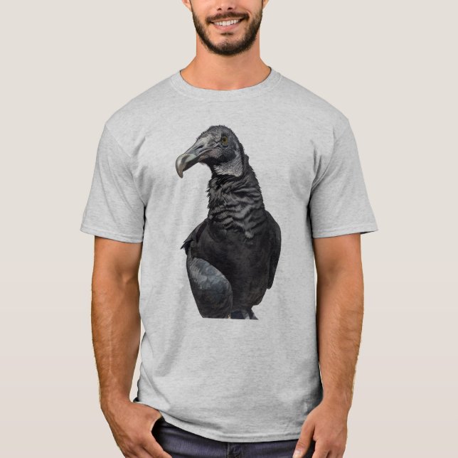 Bash the Black Vulture T-Shirt (Frente)