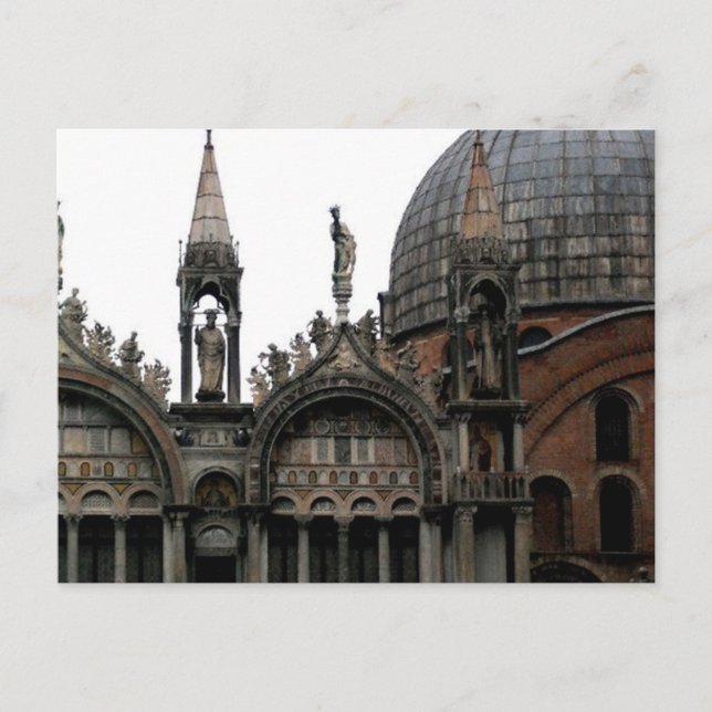 Basílica Catedral Patriarcal de São Marcos Cartão  (Frente)