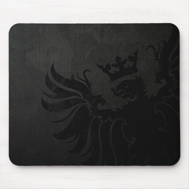 Basilica Corps Black Mousepad (Frente)