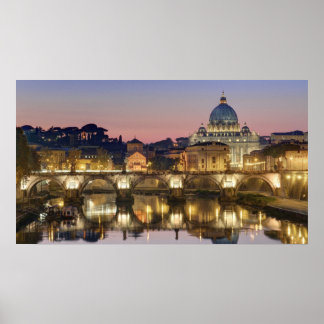 Basilica di San Pietro Roma Itália Poster