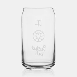 basket ball glass