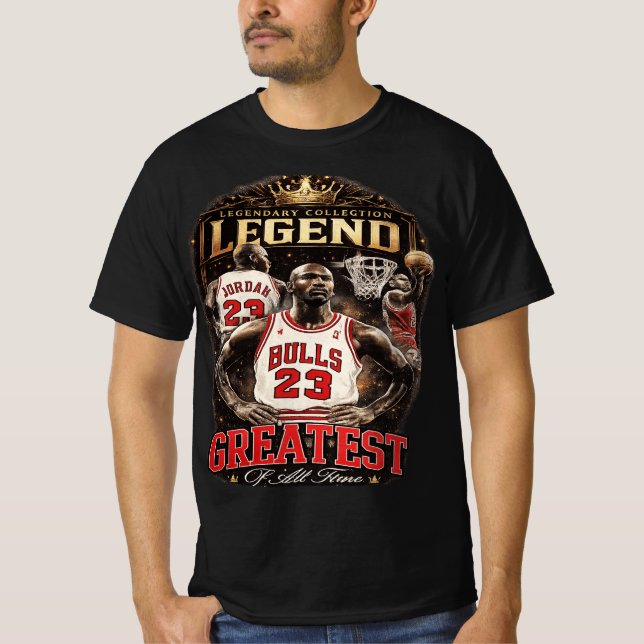 Basketball Legend 23 Graphic Men’s T-Shirt (Frente)