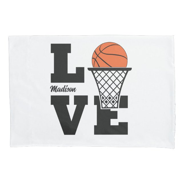 Basquete de Nome Personalizado Amor (Frente)