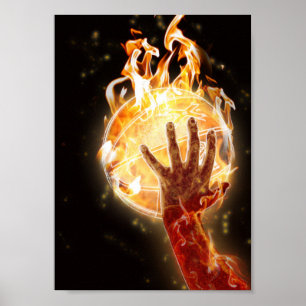 Basquete em Papel de Poster (Matte)