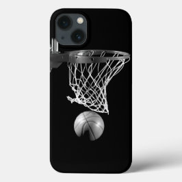 Basquete preto e branco