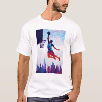 Basquete - T-Shirt - City Scape Dunk