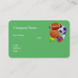 basquetebol cartão de visita