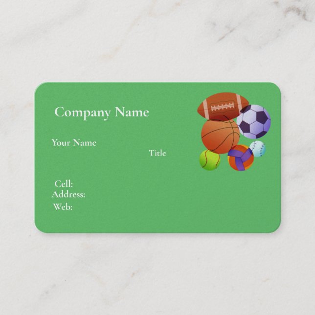 basquetebol cartão de visita (Frente)