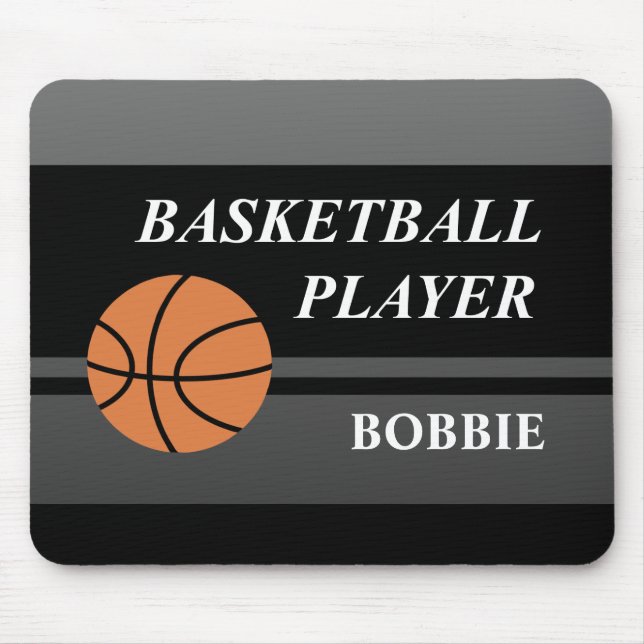 Basquetebol personalizado Mousepads (Frente)