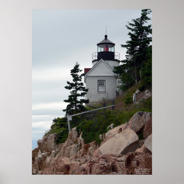 Bass Harbor Lighthouse Poster (Frente)