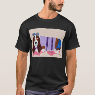 Basset Hound de Patas Camiseta