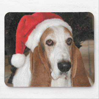 Basset Mousepad do Natal