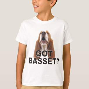 Basset obtido? Camisa dos miúdos T do urro Basset