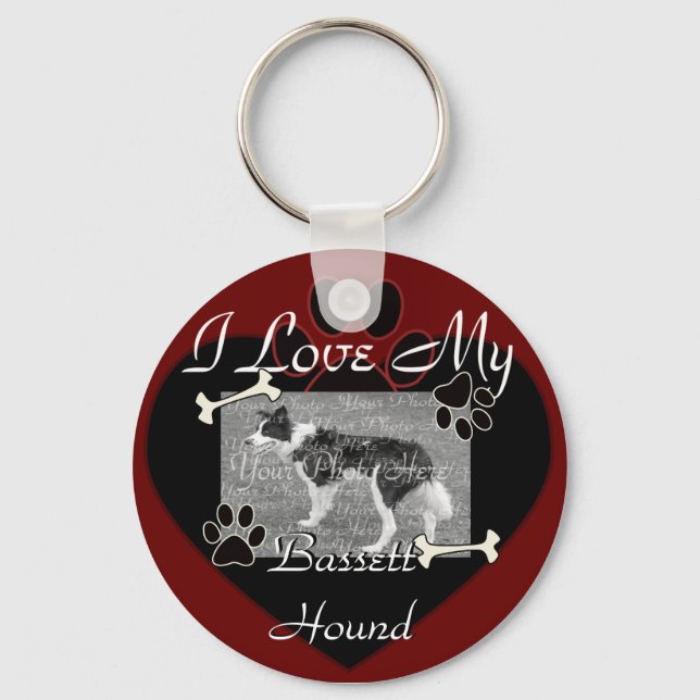 Bassett Hound Chaveiro (Frente)