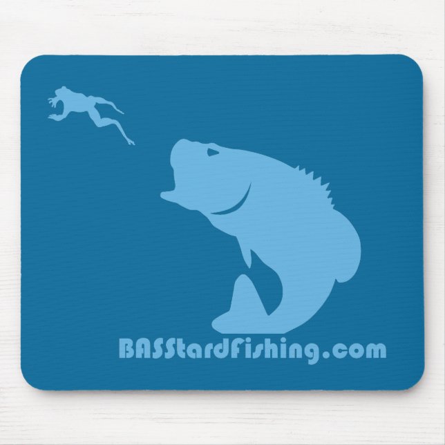 BASStard que pesca Mousepad (Frente)