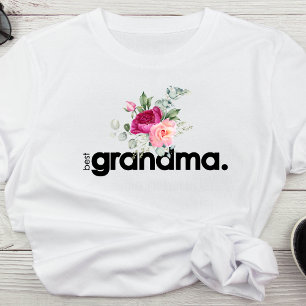 Basta a camiseta da melhor vovó básica