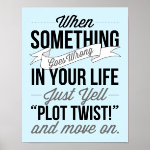 Basta gritar "Torção do Plot!" Impressão de tip