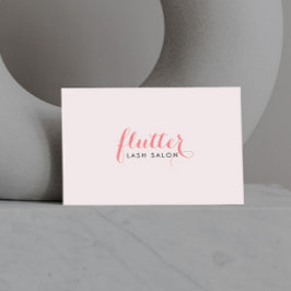 Basta Lash Salon Cartão de visita