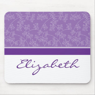 Basta o Mousepad Lilac Personalizado do Designer E