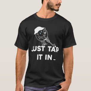 Basta Tocar no Golfe,Golfista, Camiseta de golfe