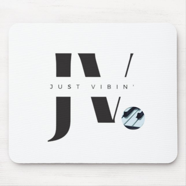 Basta Vibin' Mouse Pad (Contemporâneo) (Frente)