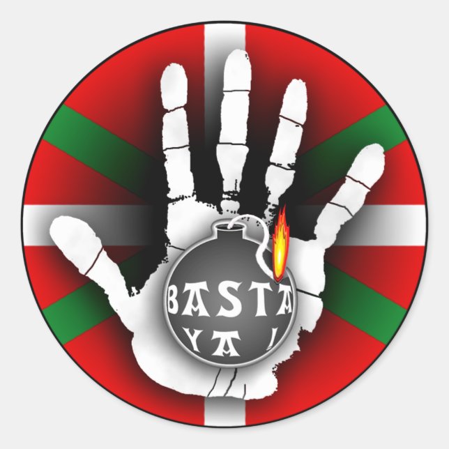 Basta você! Adesivo (Frente)