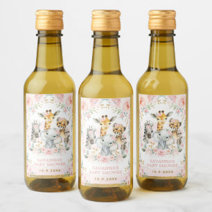 Bastante Selva Animais Rosa Escamosos Penteados Fl