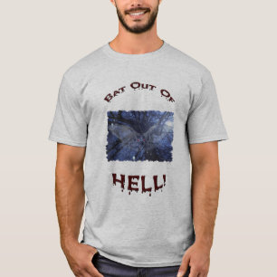"Bastão fora camisetas do inferno"