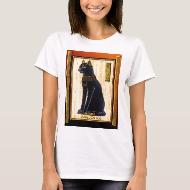 BASTET ~ Cat God T-shirt (Frente)