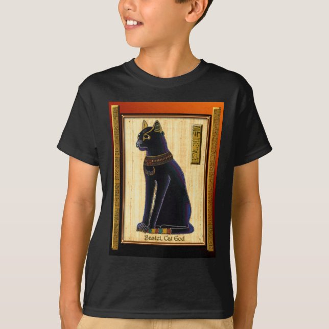 BASTET ~ Cat God T-shirt (Frente)