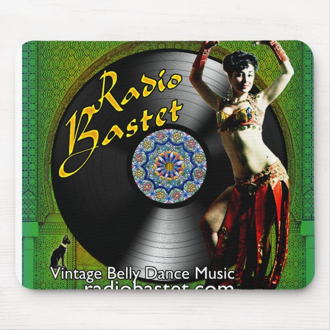 Bastet de rádio Mousepad (Frente)