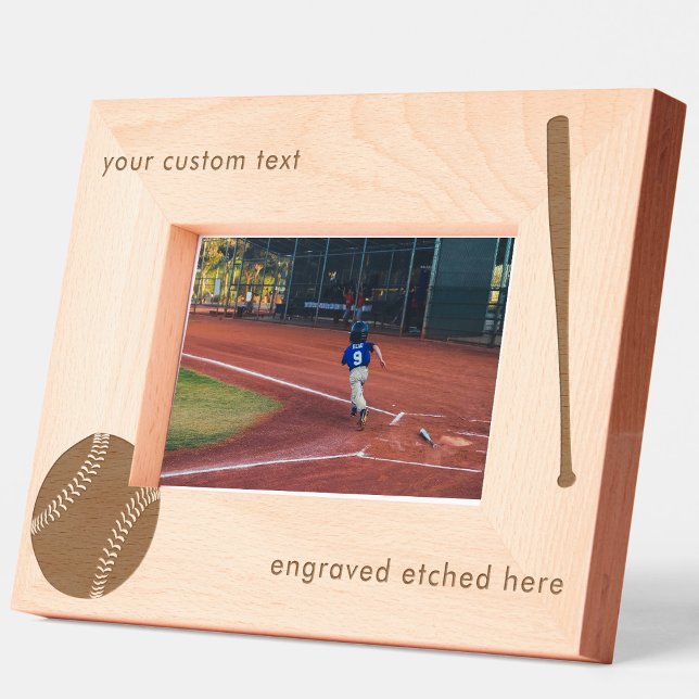 Bat Americano de Baseball com Gravação Personaliza (Custom Engraved Etched American Baseball Bat)