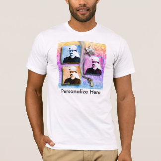 Bat Masterson Pop Art T-Shirt