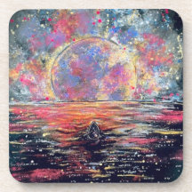 Bata na lua colorida - Porta copos plástica do Dur