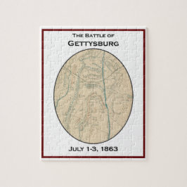 Batalha de Gettysburg Map Quebra-cabeça
