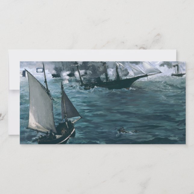 Batalha de USS Kearsarge e CSS Alabama Manet (Frente)